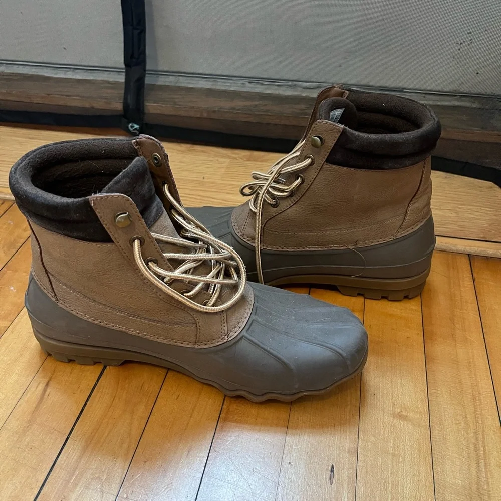 Sperry Brewster Waterproof Duck Boot Mens - Size 10 US